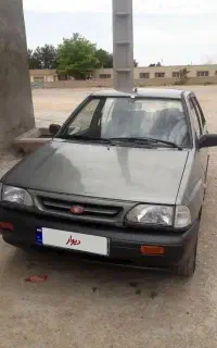 پراید مدل ۸۷ رنگ زیتونی