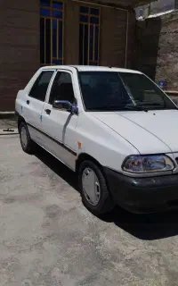 پراید مدل ۹۶ بدون رنگ بازدید دره شهر