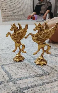اسب بالدار برنزی