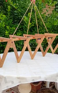 لوستر چوبی آلرین کد ۷۰۱