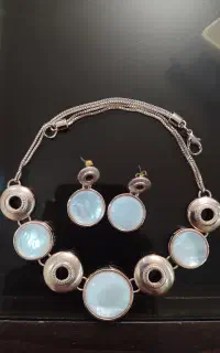 نیم ست صدف برنز