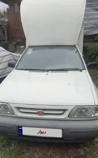 پراید وانت ۱۵۱ se ۱۴۰۳ مسقف فایبرگلاس کم کار