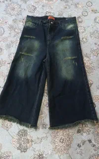 شلوار شافل فول بگ دخترانه
