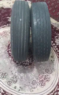 دو عدد لاستیک عقب نیسان کامل ۶۰ درصد
