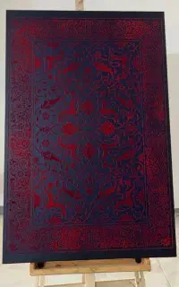 تابلو مخملی