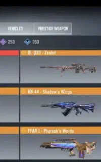 اکانت کالاف طاق