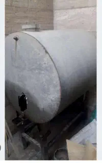 تانکر سوخت آهنی ۱۰۰۰ لیتری درحد نو نو