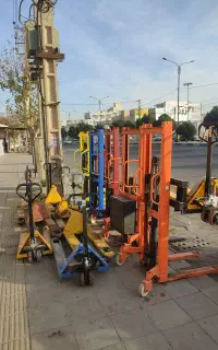 ساخت جک بالسکرو جک پالت توزین دار استاکر