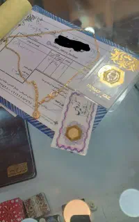 فروش گردنبند طلا و دوتا سکه