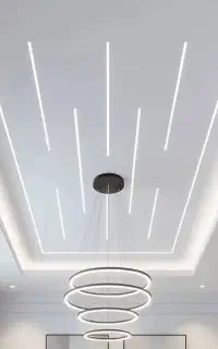 سقف کاذب کناف نقاشی تایل پی وی سی