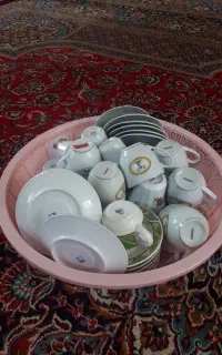 چهار دست استکان چینی