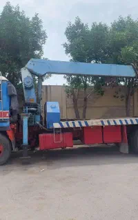 جرثقیل ۱۰ تن ۷ کشو ۲۵ متر دکل