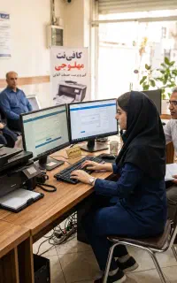 انجام کلیه خدمات اینترنتی و غیرحضوری / کافی نت