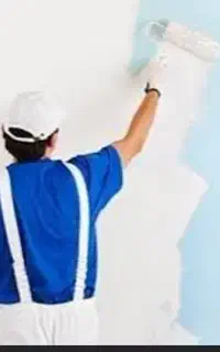 کارگر نقاشی ساختمان