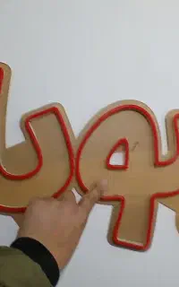 تابلو نئون فاکسی