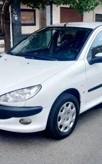 پژو 206 مدل۹۶ بدون‌رنگ کم‌کار