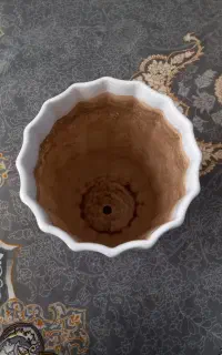 گلدان سفید