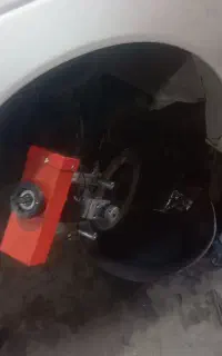 جلوبندی و هیدرولیک و تراش دیسک چرخ روکار