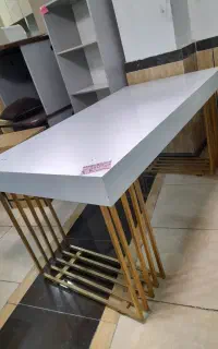 میز کار بزرگ ' پایه فلزی ' MDF درحدنو