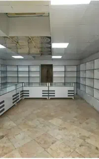 دکور داروخانه2 میز پیشخوان 6دکور لوازم آرایشی 5