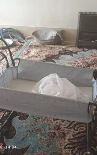 سلام گهواره بچه سالم هم گهواره هم تخت