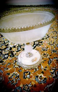 جامیوهای سنگ مرمر و‌پایه نقره