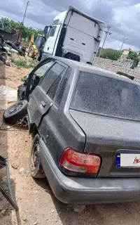 پراید تصادفی