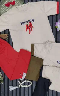 ست تیشرت شلوارطرح فلفل