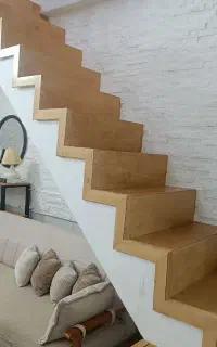 نجاری ساخت  پله و آلاچیق وکلبه