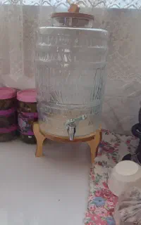 فلاکس شیشه ای اب
