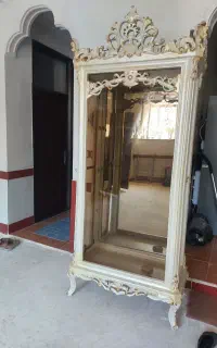 بوفه ی سه طبقه ی چوب گردو