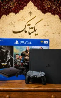 ps4 slim 1tb بسیار تمیز همراه با گارانتی