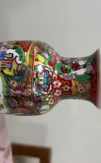 گلدان چینی طرح مینیاتوری