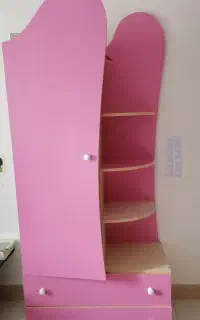 کمد دخترونه رنگ صورتی خوشرنگ کنگان
