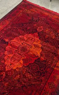طرح یاتاش/قرمز/طرح کاشان980