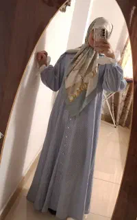 عبای لینن نگین کوب