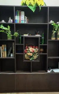 کتابخانه،بوفه ام دی اف