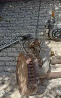 مشعل آبگرمکن و ترموستات ایستاده با متعلقات