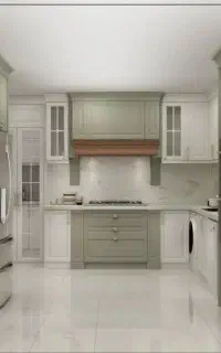 طراحی و ساخت کابینت مدرن هایگلاس با ضمانت