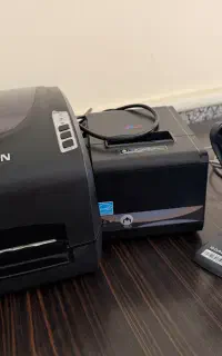 لیبلزن و فیش پرینتر و بارکدخوان