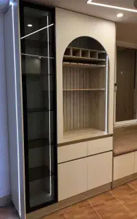 طراحی اجرا کابینتهای مدرن بروز با کیفیت