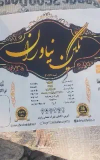 دو عدد فرش ۱۲۰۰شانه گل برجسته کاملا نو