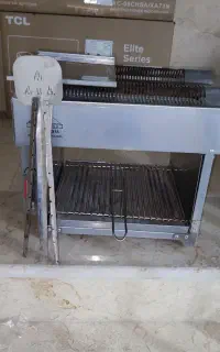 کباب پز تابشی بدون دود حرارت از بالا