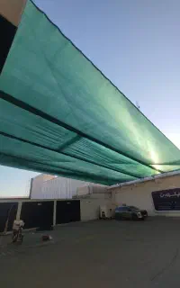 فروش و نصب توری شید سایبان گلخانه، حیاط، پارکینگ