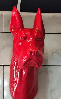 دیوارکوب سگ دوبرمن