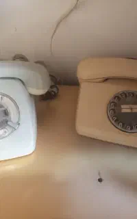 تلفن قدیمی چرخون