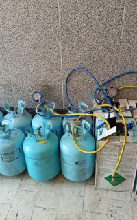 شارژ گاز کولر انواع خودرو فقط 2500 تومن با بهترین