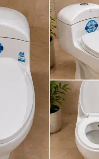 توالت فرنگی مینا مدل خودشور دار