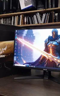 مانیتور گیمینگ تاف asus tuf vg27 165hz درحدنو