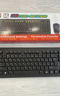 کیبورد و ماوس بی‌سیم Genius slimstar 8005